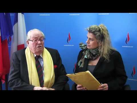 Jean-Marie Le Pen réagit sur l'affaire Julie Gayet
