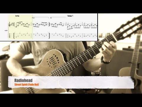 Street Spirit - Radiohead (Fingerstyle guitar + TAB)
