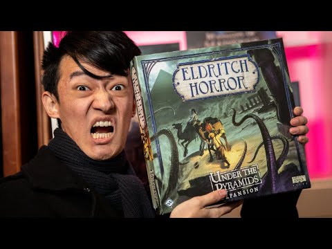 Eldritch Horror: Under the Pyramids | Shelfside Unboxing!