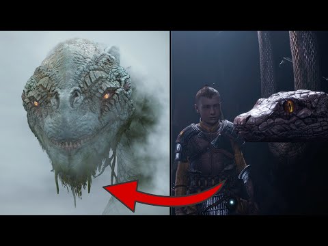 Atreus Puts a Giants Soul Into a Snake and Creates The World Serpent - God of War Ragnarok