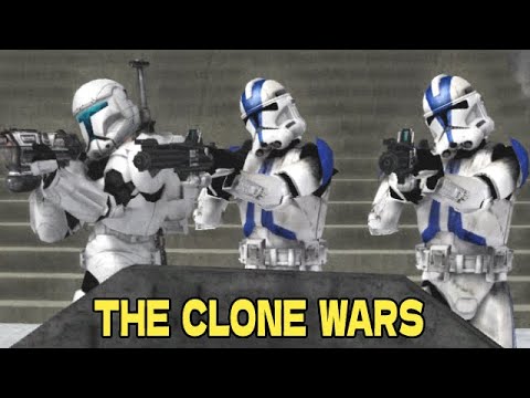 30 Clone Troopers vs 500 CIS Droids - STAR WARS Galaxy At War Mod | Men of War Assault Squad 2