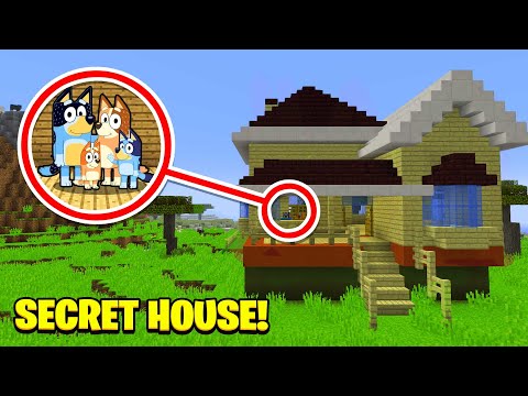 Mystery Revealed: Inside Blueys House - Minecraft!