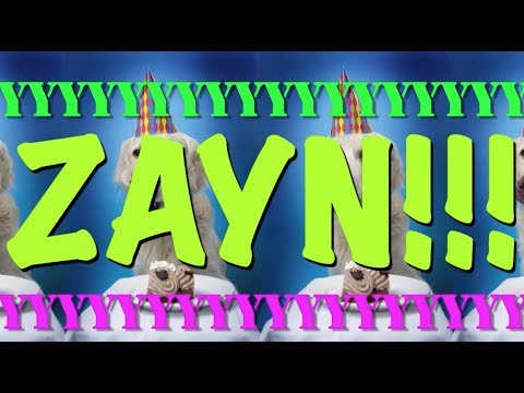 HAPPY BIRTHDAY ZAYN! - EPIC Happy Birthday Song