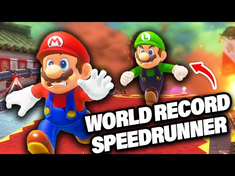 Mario Odyssey Manhunt Vs. World Record Speedrunner