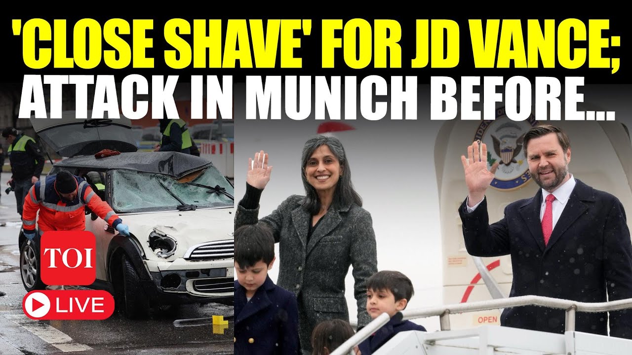 'Narrow Escape' For JD Vance In Germany; Big Attack In Munich Before Arrival For Security Meet