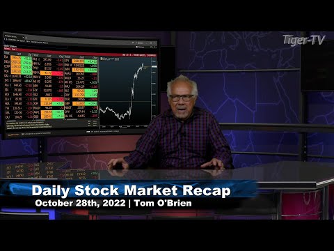 October 28th, Daily Market Recap - 2022