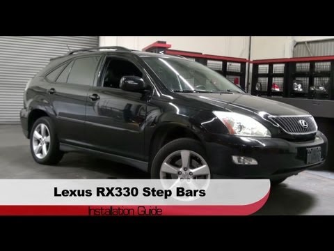 Spyder Auto Installation: 2004-09 Lexus RX330 2001-07 Toyota Highlander Step Bars