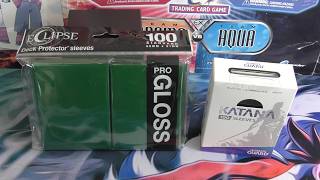 Ultimate Guard Katana Ultra Pro Eclipse Gloss Sleeves Comparison Review!!