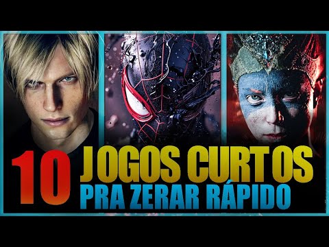 10 Jogos que Você Precisa Zerar em um Fim de Semana!