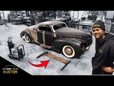 Can I Make SUICIDE DOORS With Stock PARTS? 1939 Lincoln Zephyr Coupe Conversion
