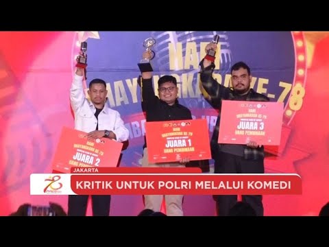 KOMPETISI STANDUP COMEDY POLRI