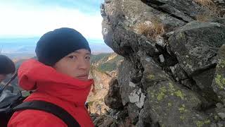 【ｹﾞｺｹﾞｺ動画】横岳（2830ｍ）鎖場・梯子