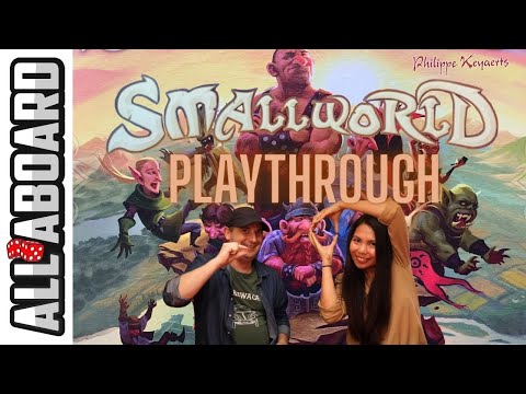 SMALL WORLD | Board Game | 2 Player Playthrough | A World of S-laughter - YouTube