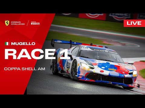 LIVE Ferrari Challenge EU - Mugello, Race 1 - Coppa Shell AM