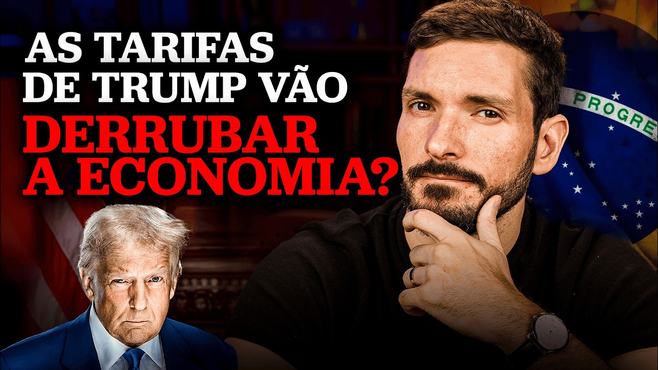 TRUMP VAI TAXAR O BRASIL? | Qual o impacto das tarifas para a economia americana e o seu bolso?