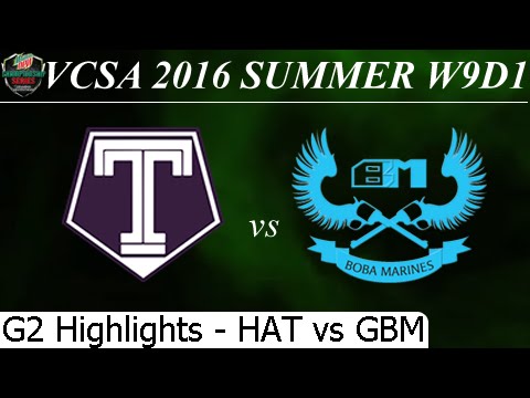 HAT vs GBM Game 2 Highlights 15/07/2016 - VCSA Summer 2016 W9D1M5 Hai Anh T Team vs Gigabyte Marines