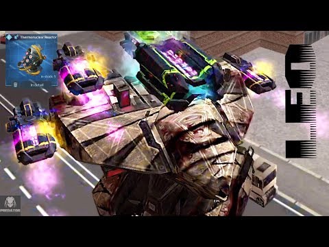Ultimate LEO Crushing Enemy Robots - Energy Cannon Build | War Robots