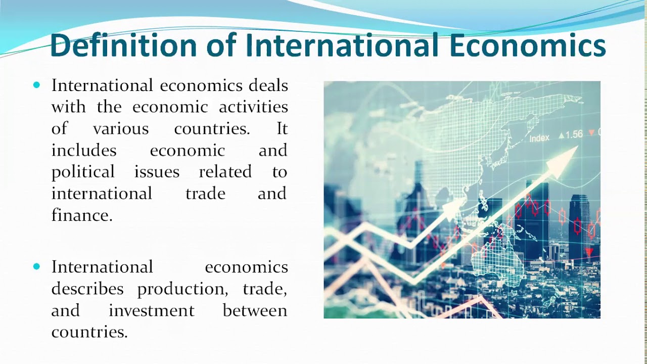 Introduction To International Economics