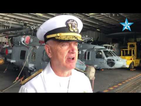 Over 5,000 sailors arrive at Pearl Harbor for port call