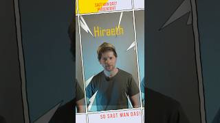 So sagt man das! &quot;Hiraeth&quot;