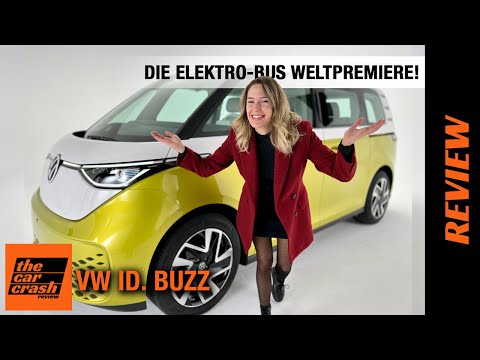 VW ID. Buzz (2022) Die Weltpremiere des NEUEN Elektro Bulli! 🚐 Review | Test | Reichweite | Preis