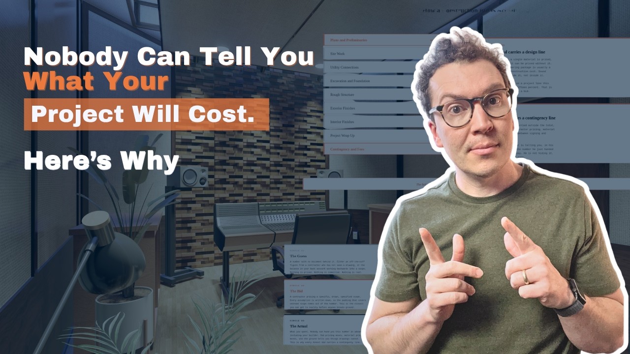 Nobody Can Tell You What Your Project Will Cost. Here Is Why.