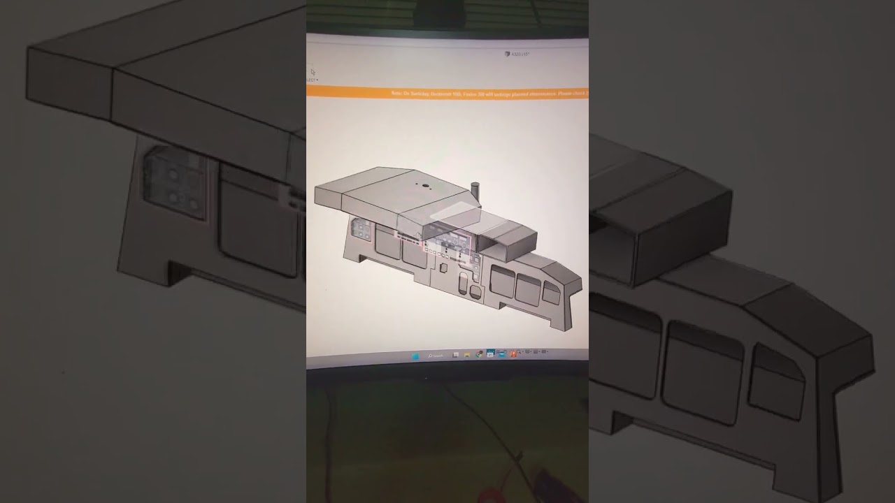 Homemade  Airbus A320 Neo Desk Cockpit for MFS2020