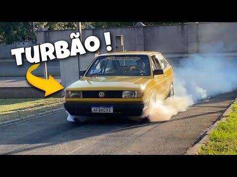 INTIMOU O IRMÃO NA CARA DURA !  GOL QUADRADO TURBO