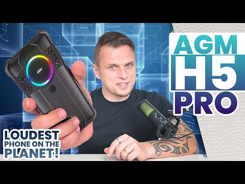 The AGM H5 Pro: The Phone That's So Loud, It Can Wake the Dead (And Your Neighbors)