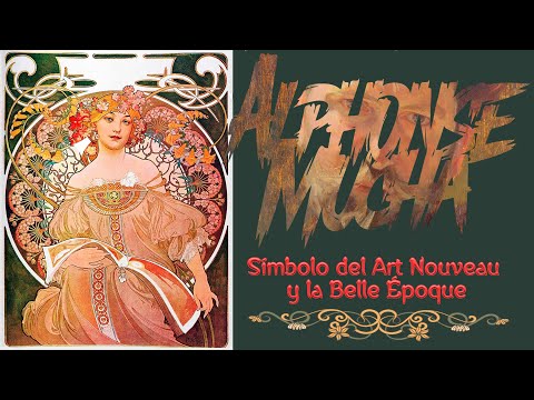 Alphonse Mucha Símbolo del art nouveau y de la Belle Époque