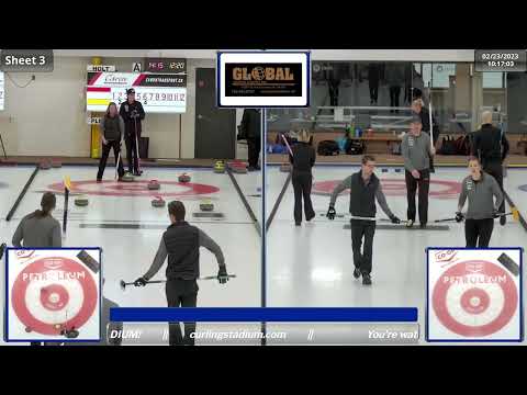 Brandt Holt vs. Ocean Pletz - Draw 4 - Curling Alberta Mixed Provincial Championship