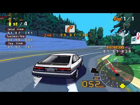 Auto Modellista Walkthrough Part 1 - "Level 1 - Ura Rokko Downhill Challenge Cup" [2160p60]