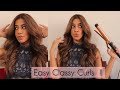 Easiest way to curl your hair with a curling tong.