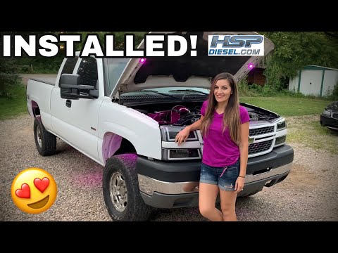 HSP Diesel Duramax Bundle Kit with Valve Covers Installed