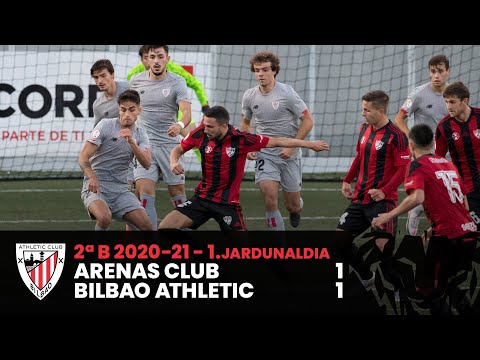 Imagen de portada del video ⚽️ Resumen I J1 2ªDiv  B I Arenas Club 1-1 Bilbao Athletic I Laburpena