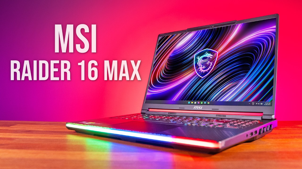 MSI Raider 16 Max (2026) Review - One of the Fastest
