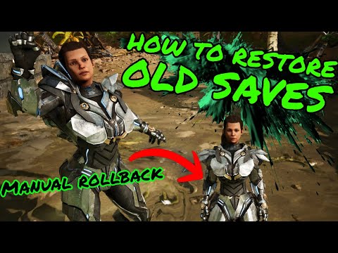 How To Restore Old Saves and Do Rollbacks in Ark Survival Ascended!!!
