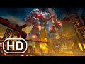 Transformers Metroplex Awakens Kills Megatron Scene 4K ULTRA HD