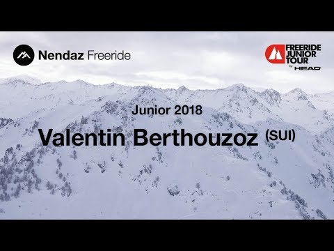 Nendaz Freeride Junior 2018 // Valentin Berthouzoz