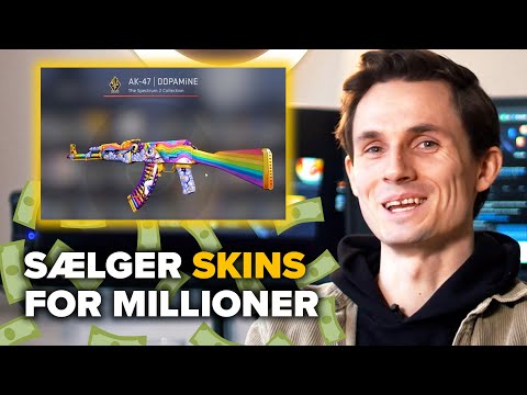 Oliver sælger skins for millioner - Virtuel våbenhandler i CS GO