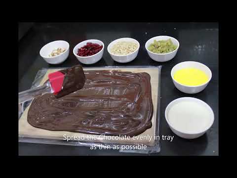 How to make Chocolates Bark thin at home by Zest Chocolates