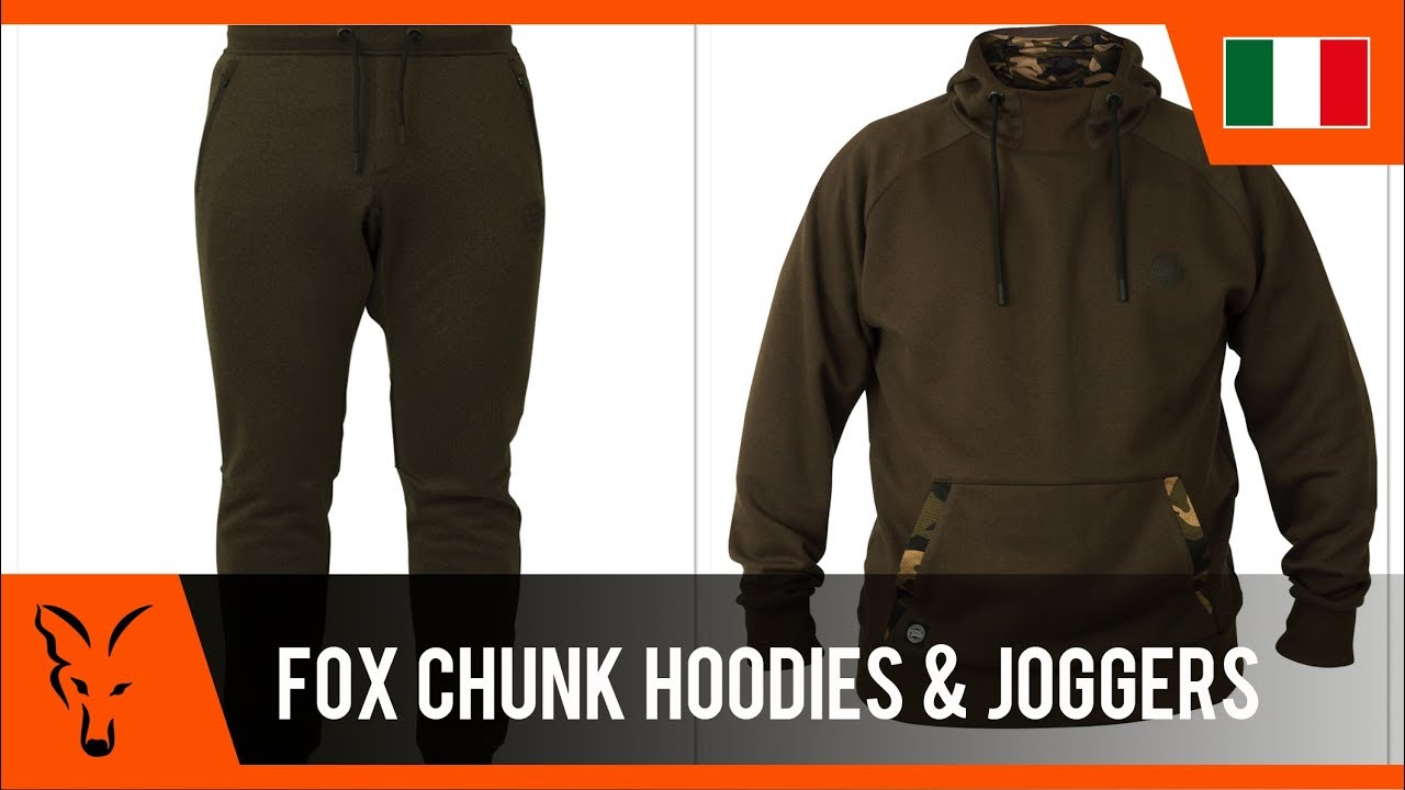 ***Carp Fishing TV Italia*** Felpe e pantaloni Jogger Chunk