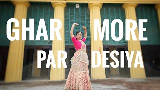 || Ghar More Pardesiya || Kalank || Semi classical dance cover || NRITYADI ||