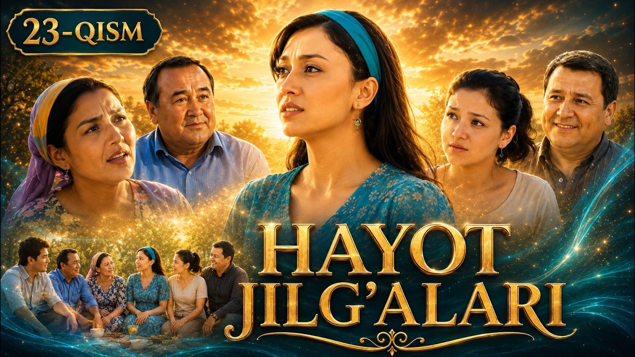 HAYOT JILG'ALARI 23-qism || ҲАЁТ ЖИЛҒАЛАРИ 23-қисм #premyera #nostalgia