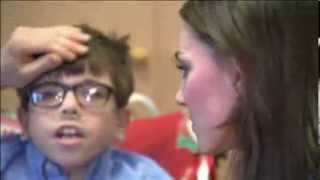 Kate Middleton Sings with Sick Children