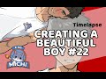 Creating A Beautiful Boy 22 Full Digital Painting Process Timelapse