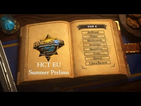 Cerasi VS. Likeabawse - Hearthstone EU Summer Prelims 2016  Last Match