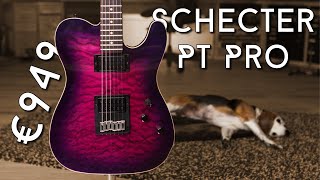 Video thumbnail for No frills modern Tele! Schecter PT Pro Review by EytschPi42