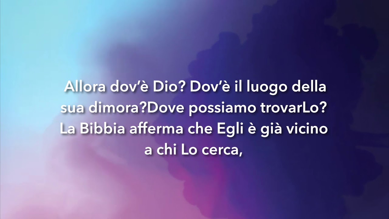 Meditazione Calendario "Parole di Vita" del 16 Settembre 2019
