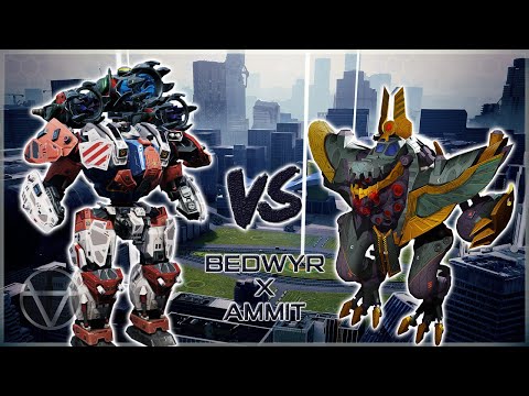 Ammit VS Bedwyr – Titan X Robot Comparison | War Robots